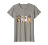 Spooky Golden Retriever Dogs Mummy Halloween Tee Golden Retriever Dog Witch Mummy Ghost Boo Costume Halloween T-Shirt - size