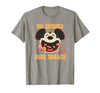 Disney Mickey Mouse Halloween Candy No Tricks Just Treats T-Shirt - size chart