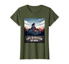 Mademark Life Is Better Up High Monkey Design T-Shirt - Women - size chart