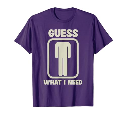 Humor Head Halloween Party Fun Guess What I Need Head Graphic T-Shirt - size chart
