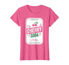 Funny Soda Pop Label Tees Soda Group Halloween Costume Cherry Soda T-Shirt - size chart