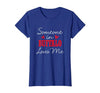 Long Distance Relationships Gifts Someone in Buffalo Loves Me Relationship Couple New York T-Shirt - size chart
