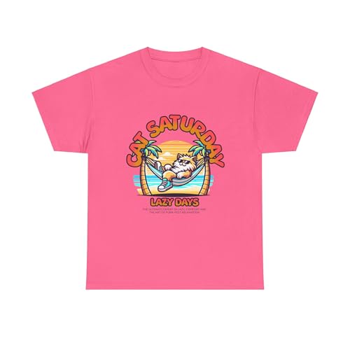 GENERIC cat Unisex Heavy Cotton Tee - size chart