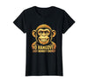 Mademark No Hangover Just Monkey Energy Sober Men T-Shirt - Women - size chart