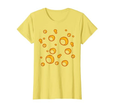 Easy Halloween Shirts Costumes Boy Girl Men Women Swiss Cheese Costume Funny Halloween Queso Men Women Kids T-Shirt