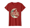 Mademark Resting Witch Face Halloween Design T-Shirt - size chart