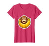 Mademark Monkey Eating Oversized Banana Slice Graphic T-Shirt - Women - size chart