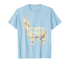 Mademark Llama Lover For Life Peru Graphic Design T-Shirt - size chart