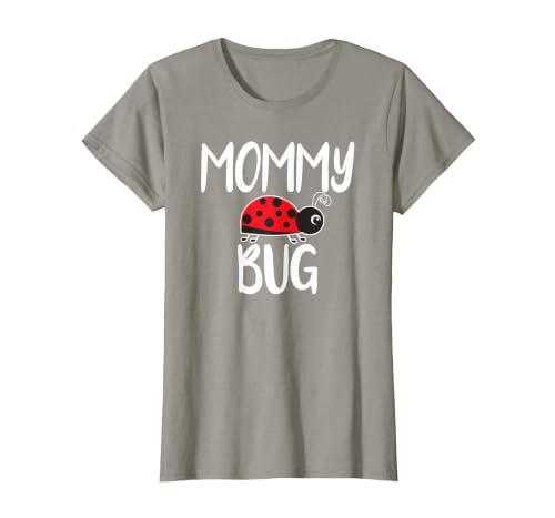 Funny Cute Ladybug Ideas For Mommy Mommy Bug Cute Ladybug Mom T-Shirt - size chart
