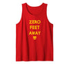 IfYouKnowYouKnow Zero 0 Feet Away Funny Gay Cruising Tank Top - size chart