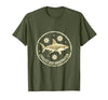 Mademark Coolest Dad Underwater Daddy Shark Design T-Shirt - size chart
