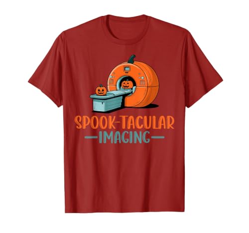 CT Technologist Halloween Gifts Co. CT Tech Technologist Pun Spook-Tacular Halloween T-Shirt - size chart
