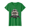 Mademark Not Your Average Fish Shark Graphic Design T-Shirt - size chart