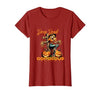 Evil Hot Wife Girlfriend Fiance Halloween Gift Tee Drop Dead Gorgeous Retro Vintage Pin-Up Scarecrow Halloween T-Shirt -
