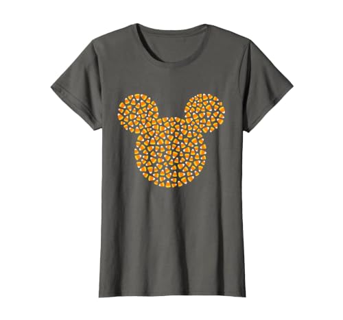 Disney Mickey Mouse Candy Corn Halloween T-Shirt - size chart