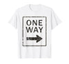 Funny Street Signs Matching Halloween Costumes Road Signs Funny Traffic Signs Shirt Halloween Costume Party T-Shirt - size