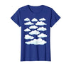 White Clouds Graphs White Clouds T-Shirt - size chart