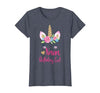 Unicorn Birthday Girl Family Shirts Unicorn Nana of The Birthday Girl Shirt Matching Party Tee T-Shirt - size chart