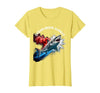 Mademark Ocean Mood Always Shark Graphic Design T-Shirt - size chart