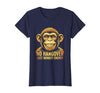 Mademark No Hangover Just Monkey Energy Sober Men T-Shirt - Women - size chart