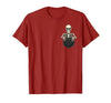 Funny Pocket Skeleton Halloween T Shirt For Men Funny Skeleton in The Pocket Halloween Kids Teens Adults T-Shirt - size chart