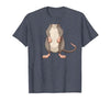 Mouse Headless Halloween Clothing Co. Funny Mouse Headless Rat Body Last Minute Halloween T-Shirt - size chart