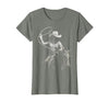 Cowgirl Western Rodeo Rodeo Cowgirl Western Horse T-Shirt - size chart