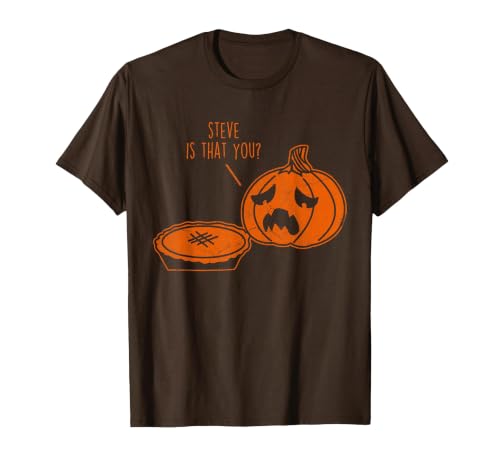 Steve is that You? Funny Cute Halloween T-Shirt - size chart