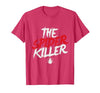 Moito Creepy Spiders Halloween Shirt Creepy Spiders Halloween Shirt Trick Treat Cobweb Killer Boo T-Shirt - size chart