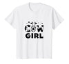 Mademark Cow Girl Moo-tiful Cows For Women Farm Lover Gift T-Shirt - size chart