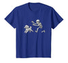 Funny Halloween Dog Lovers Gift Tees Skeleton Dogs Funny Skeleton Chasing Goldendoodle Dog Halloween Dogs Lover T-Shirt -
