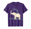 Mademark Elephant Spraying Water Raised Trunk Illustration T-Shirt - Men - size chart
