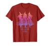 Escaped Since 1692 Halloween Escaped Since 1692 Funny Witch Halloween Design T-Shirt - size chart