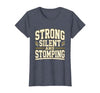 Mademark Strong Silent and Stomping Elephant Design T-Shirt - Women - size chart