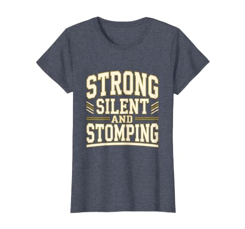 Mademark Strong Silent and Stomping Elephant Design T-Shirt - Women - size chart