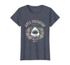 Mademark Womens Apex Predator Energy Shark Design T-Shirt - size chart