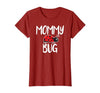 Funny Cute Ladybug Ideas For Mommy Mommy Bug Cute Ladybug Mom T-Shirt - size chart