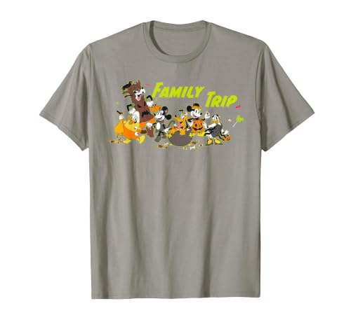 Disney Family Trip Halloween Costume Mickey & Friends T-Shirt - size chart