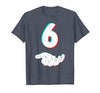 Cool Six Seven Meme Design Couple Matching Him Her Funny 67 Six Seven Meme Couple Matching Halloween Costume T-Shirt - size