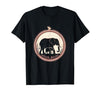 Mademark Mama Elephant Silhouette Mother and Baby Design T-Shirt - Men - size chart