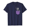 Halloween Shirts Skeleton Costume Men Women Kids Skeleton Pocket Halloween Costume Funny Skull Character T-Shirt - size chart