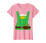 3L PIGS Last Minute Three Pigs Halloween Group Costume, Straw Pig T-Shirt - size chart