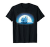 Coca-Cola Christmas Polar Bears Moonlight Portrait T-Shirt - size chart
