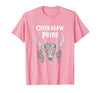 Chickasaw Pride Native American Nice Gifts Chickasaw Pride Tribe Native American Indian Buffalo T-Shirt - size chart