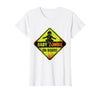 Mademark Baby Zombie On Board Pregnant Halloween Design T-Shirt - size chart
