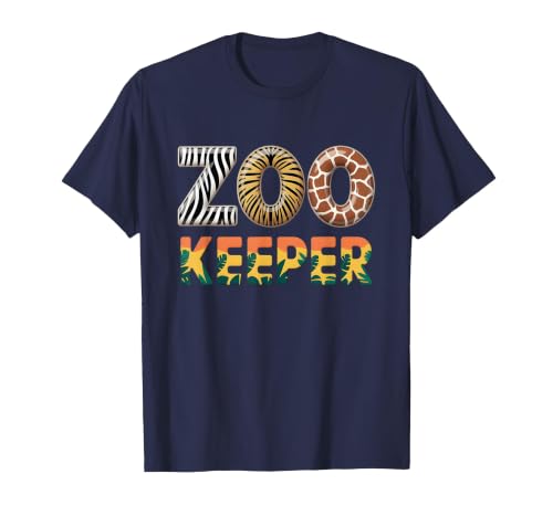 Zoo Keeper Costume Adult Party Safari Zookeeper Zoo Keeper Costume Adult Halloween Party Safari Zookeeper T-Shirt - size