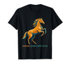 Mademark Horses Over Everything Equestrian Design T-Shirt - Men - size chart