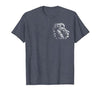 MyAnimal - Your Favourite Animal Wear Lion Head - Cool Portrait of a Proud Lion on Chest T-Shirt - size chart
