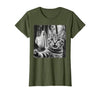 Halloween Cat Selfie with Spooky Ghost t -shir t Halloween Cat Selfie with Spooky Ghost T-Shirt - size chart