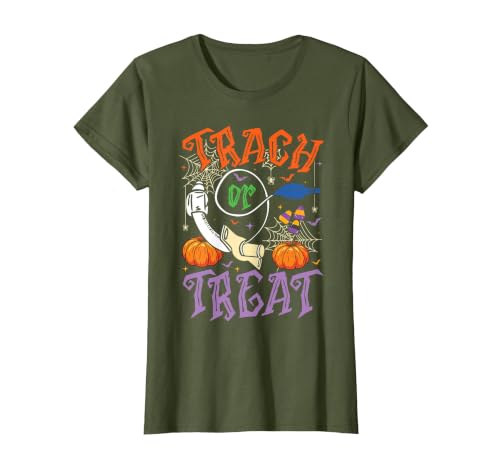 Trach or Treat ICU RN Halloween Nurse Tees Respiratory Therapist Trach or Treat ICU RN Halloween Nurse T-Shirt - size chart